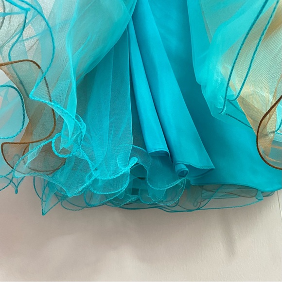 Sherri Hill Tulle Sequin Babydoll Dress - Picture 7 of 9